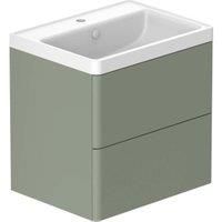 Nexa By VADO Veva Dawn Green Wall Hung Vanity Unit & Mineral Cast Basin - 600mm