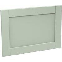 Wickes Ohio Reed Green Shaker Appliance Door (D) - 600 x 437mm