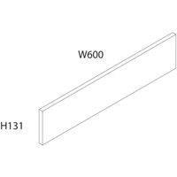 Wickes Orlando Gloss Stone Appliance Fascia - 600 x 131mm