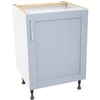 Wickes Ohio Hazy Blue Shaker Base Unit - 600mm