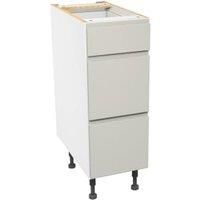 Wickes Madison Gloss Stone Drawer Unit - 300mm