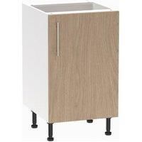 Wickes Orlando Scandi Oak Shaker Base Unit - 500mm
