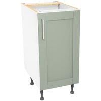 Wickes Ohio Reed Green Shaker Base Unit - 400mm