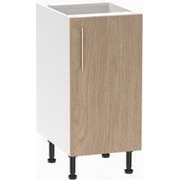 Wickes Orlando Scandi Oak Shaker Base Unit - 400mm