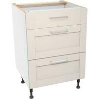 Wickes Ohio Porcelain Shaker Drawer Unit - 600mm