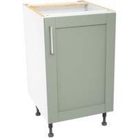 Wickes Ohio Reed Green Shaker Base Unit - 500mm