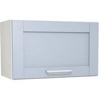 Wickes Ohio Hazy Blue Shaker Narrow Wall Unit - 600mm