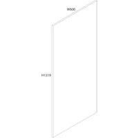 Wickes Orlando Gloss Stone Appliance Fascia - 600 x 1319mm