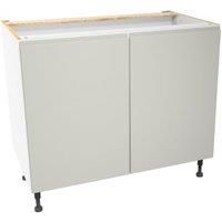 Wickes Madison Gloss Stone Base Unit - 1000mm