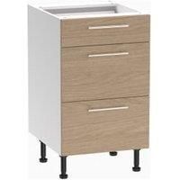 Wickes Orlando Scandi Oak Shaker Drawer Unit - 500mm