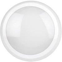 4Lite IP65 Kudo 3CCT Bulkhead with Microwave Sensor - White