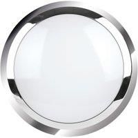 4Lite IP65 Kudo 3CCT Emergency Bulkhead with Microwave Sensor - Chrome