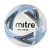 Mitre Impel Lite 360 Football, [White|Sky Blue|Black], 5