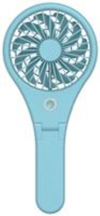 Bush Blue Handheld Fan - 4 Inch