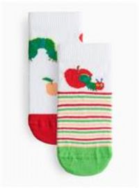 Character Printed Socks 2 Pack 12-24 months