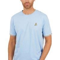 Brave Soul Diallo Contrast Trim Cotton T-Shirt!