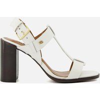 Dune Jacie Open Toe Leather Block Heeled Sandals - UK 3