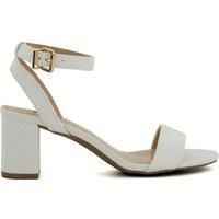 Dune London Ladies MEYE Block Heel Sandals Size UK 8 Block Heel Heeled Sandals