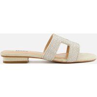 Dune Ladies LOUPE Smart Slider Sandals Size UK 4 Block Heel Sliders
