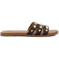 Dune Ladies Women/'s Little Stud-Strap Flat Sandals Size UK 3 Black Flat Sandals