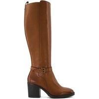 Dune Ladies TRANCE Knee-High Boots Size UK 3 Block Heel Knee High Boots