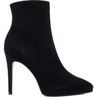 Dune Ladies OCTAVIA Stiletto-Heel Ankle Boots Size UK 8 Stiletto Heel Suede Smart Boots