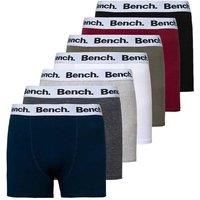 Bench - Mens /'MARCOS/' Everyday Essentials Multipack Boxer Jersey Shorts, Classic Fit 7 Pack Casual Trunks, Underwear Gift Set (XXL, Marcos/Assorted)
