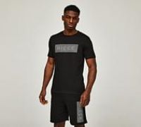 Nicce Latto T-Shirt and Short Set - Black - Size S