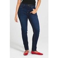 'Faye' Cotton Blend 5 Pocket Skinny Jeans