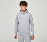 Nicce Junior Mercury Overhead Hoodie - Grey - Size L/B