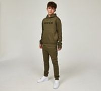 Nicce Junior Mercury Fleece Tracksuit - Green - Size M/B
