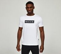 Nicce Edge T-Shirt - White - Size XL