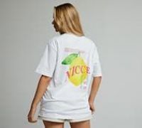 Nicce Womens Lemmy T-Shirt - White - Size XL