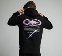 Nicce Junior Tag Hoodie - Black - Size L/B