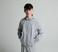 Nicce Junior Repeater Windbreaker - Grey - Size M/B