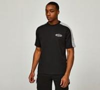 Nicce Revolve Piquet T-Shirt - Black - Size L