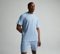Nicce Waffle T-Shirt - Blue - Size M