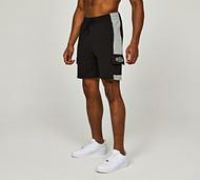Nicce Revolve Pique Short - Black - Size XS