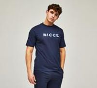 Nicce Forma T-Shirt - Navy - Size M