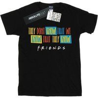 Friends Men's They Don't Know Script T-Shirt