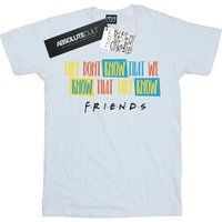 Friends Men's They Don't Know Script T-Shirt