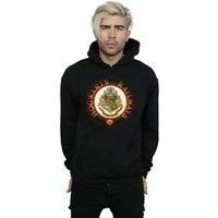 Harry Potter Men's Hogwarts Rail Hoodie in Black | Size: 3XL