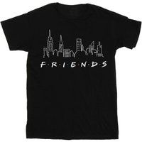 Friends Women's Skyline Logo Boyfriend Fit T-Shirt