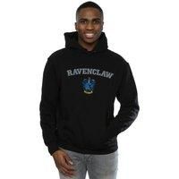 Harry Potter Men's Ravenclaw Crest Hoodie in Black | Size: 4XL