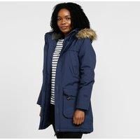 Peter Storm Women/'s Paloma Parka Jacket with Faux Fur Lined Hood, Ladies Winter Coat, Outdoors, Travelling, Camping, Trekking, Hiking and Walking Clothing, Navy, 14