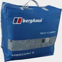 Berghaus Freedom 5 Triple Layered Insulating Tent Carpet, Luxuriously Soft Tent Carpet, Camping Equipment, Grey, One Size