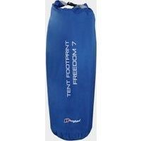 Berghaus Freedom 7 Tent Footprint with Carry Bag and Steel Pegs, Prolongs the Life of your Tent, Groundsheet Protector, Tent Accessories, Camping Equipment, Black, One Size