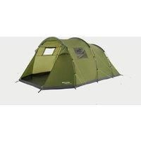 Eurohike Sendero 6 Waterproof Family Tent with Sewn-in Groundsheet and Inbuilt Porch, 6 Man Tent, Tunnel Tent, Festival Tent, Camping Tent, Camping Equipment, Green, One Size