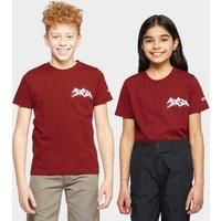 Berghaus Kids' Small Side Mountain T-Shirt, Red