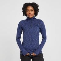 North Ridge Women's Ainslee Half Zip Fleece, Blue